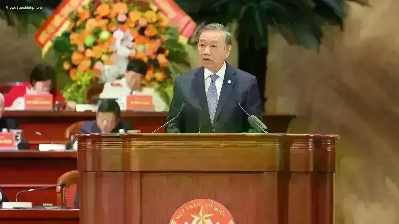 To Lam Calls for Strong National Unity