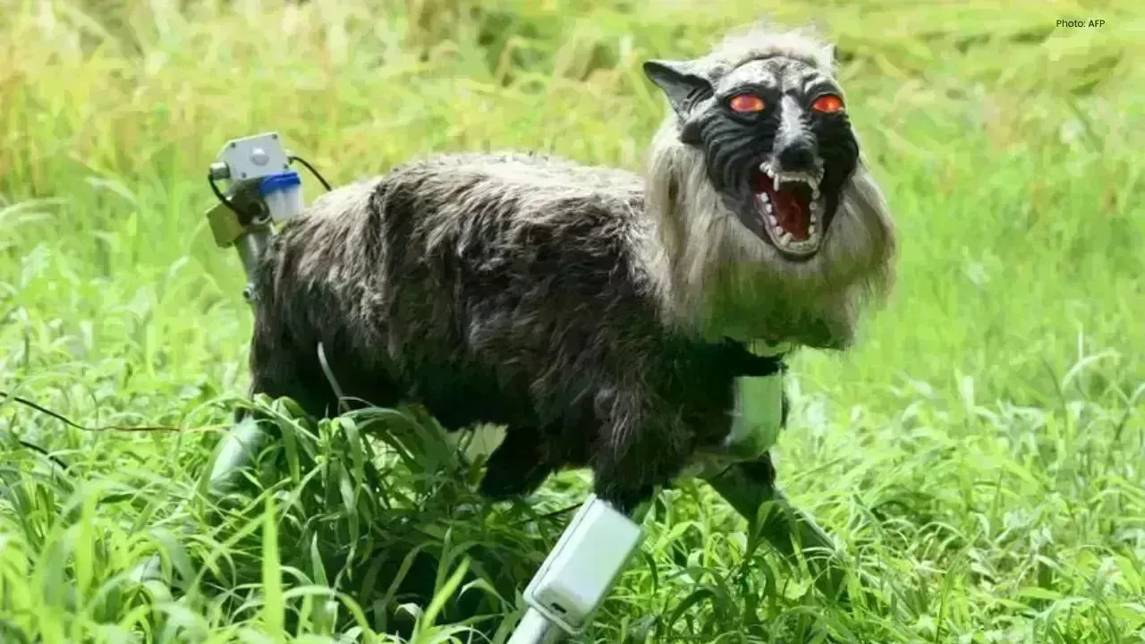 Japan Uses Robot Wolves for Wildlife Safety