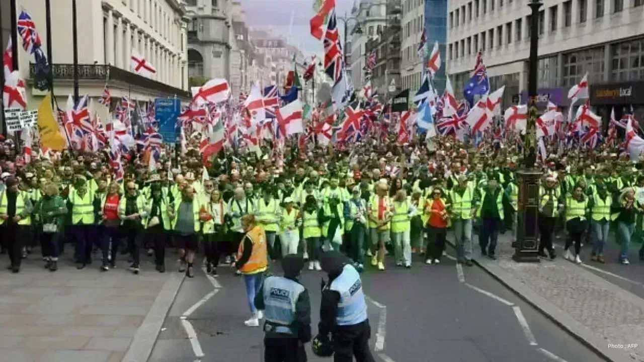 Clashes in London Lead to Arrests Amid Rival Demonstrations