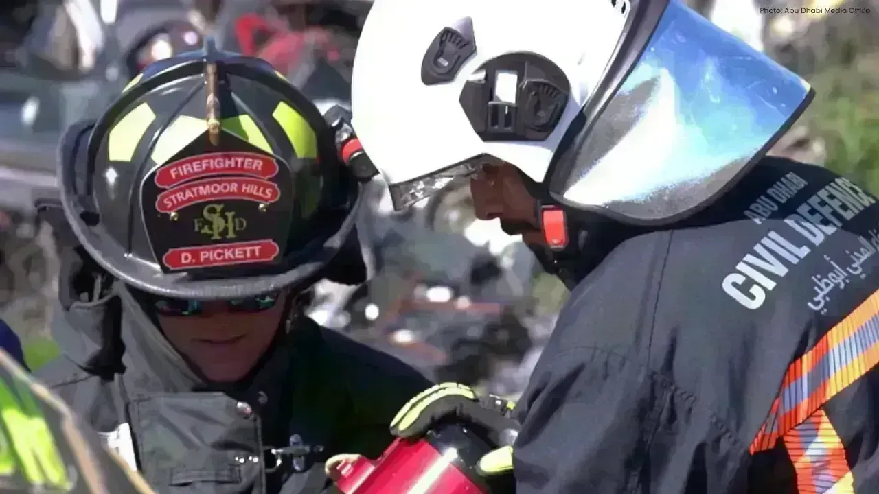 Abu Dhabi Civil Defence Enhances Skills at FDIC US