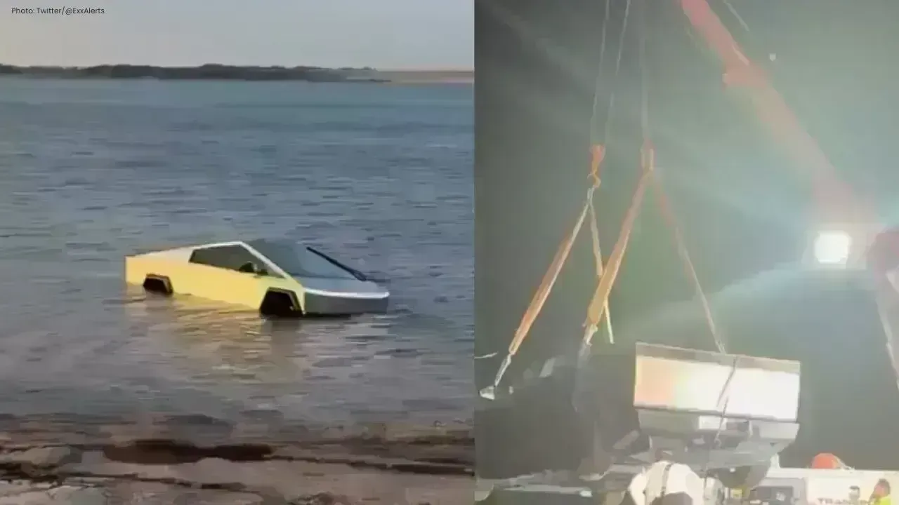 Texas Man Arrested After Cybertruck Submerges in Grapevine Lake