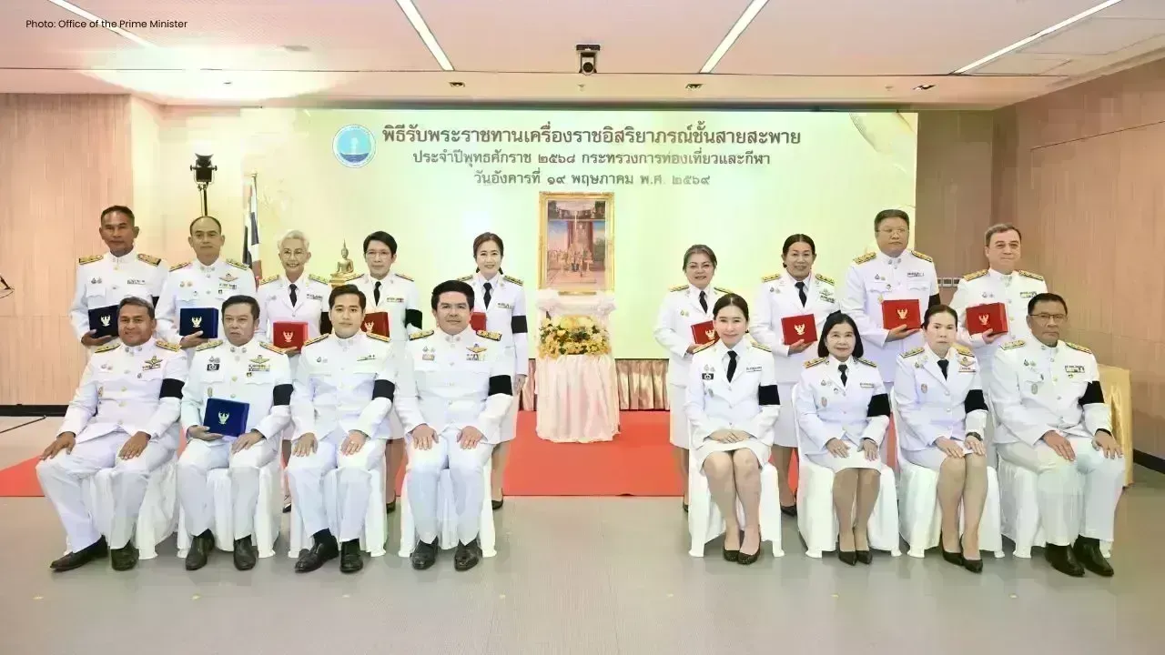 Thailand Honors Tourism Ministry Officials
