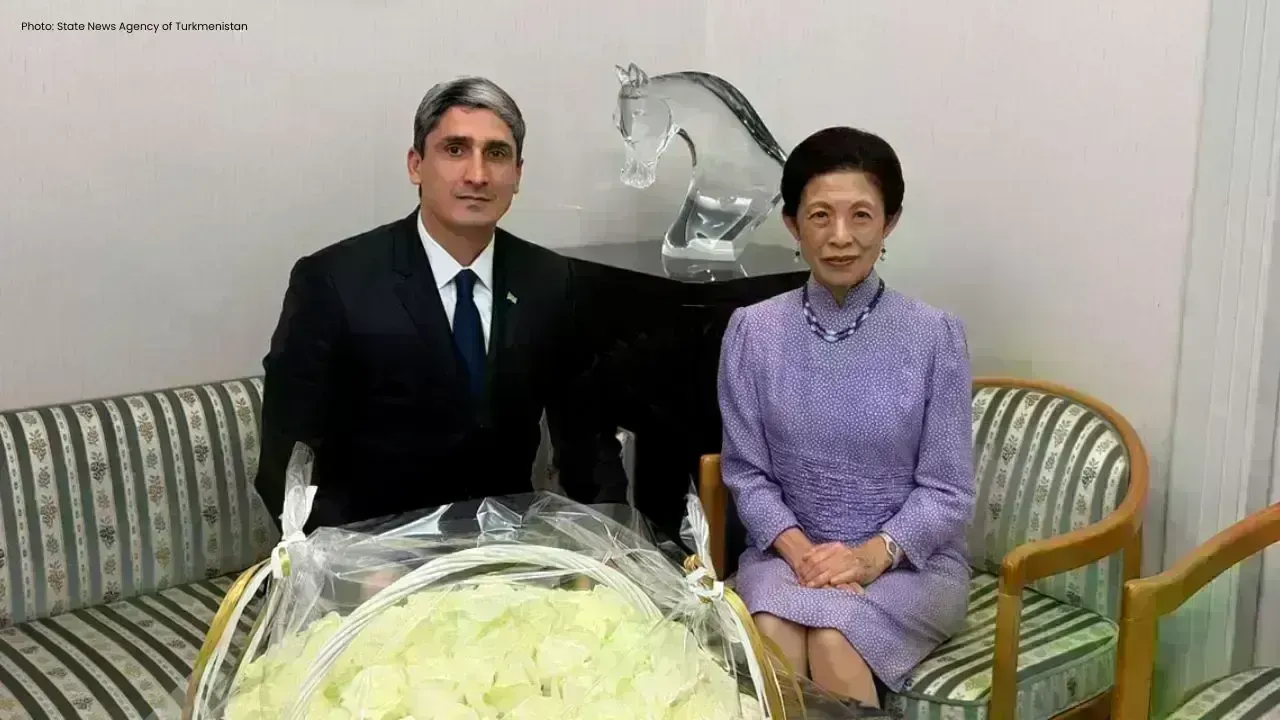 Turkmen Envoy Meets Japan’s Princess Takamado