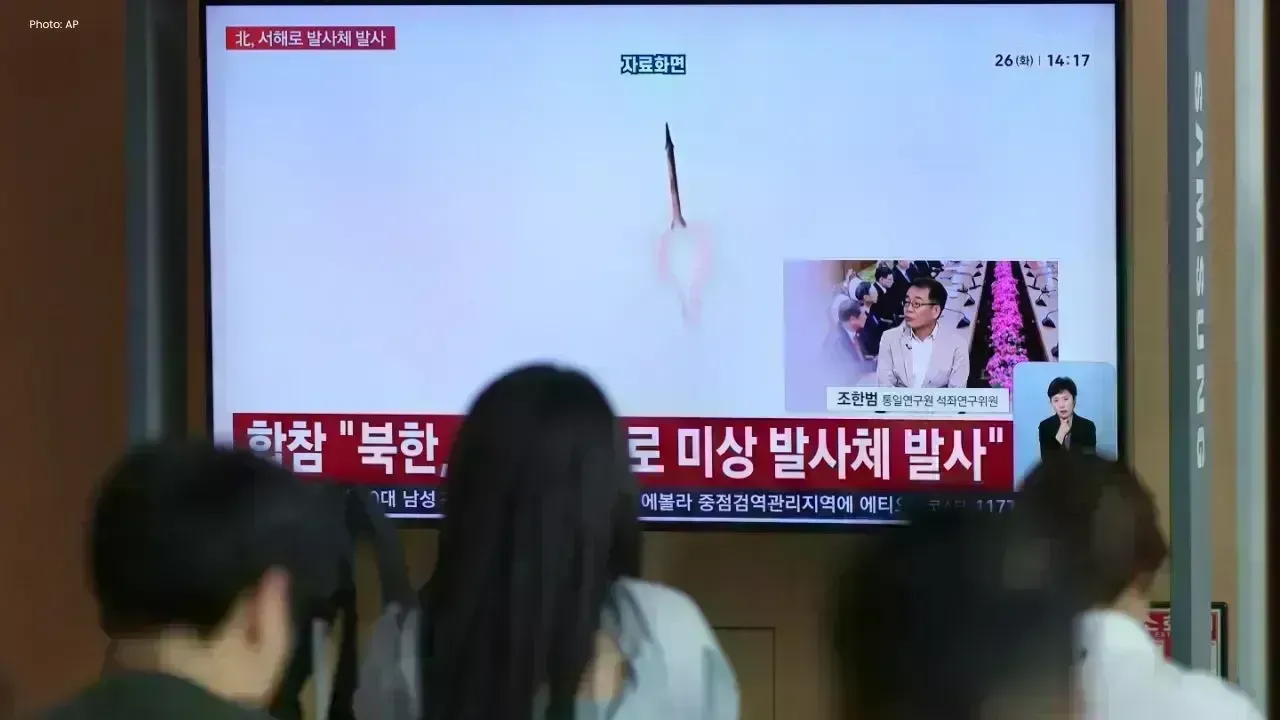 North Korea Fires Missiles Into Sea