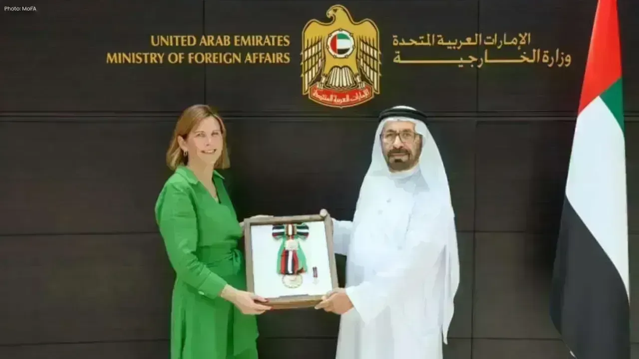 UAE President Bestows Order of Zayed II on Irish Ambassador