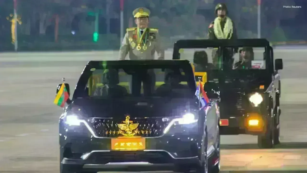 Myanmar President Begins Landmark India Visit