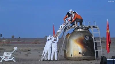 Shenzhou-21 Team Returns After Record-Breaking 210 Days in Space