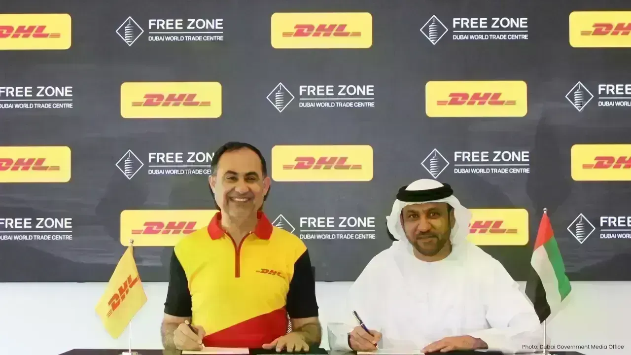 DWTC Free Zone Collaborates with DHL to Enhance Global Opportunities for SMEs