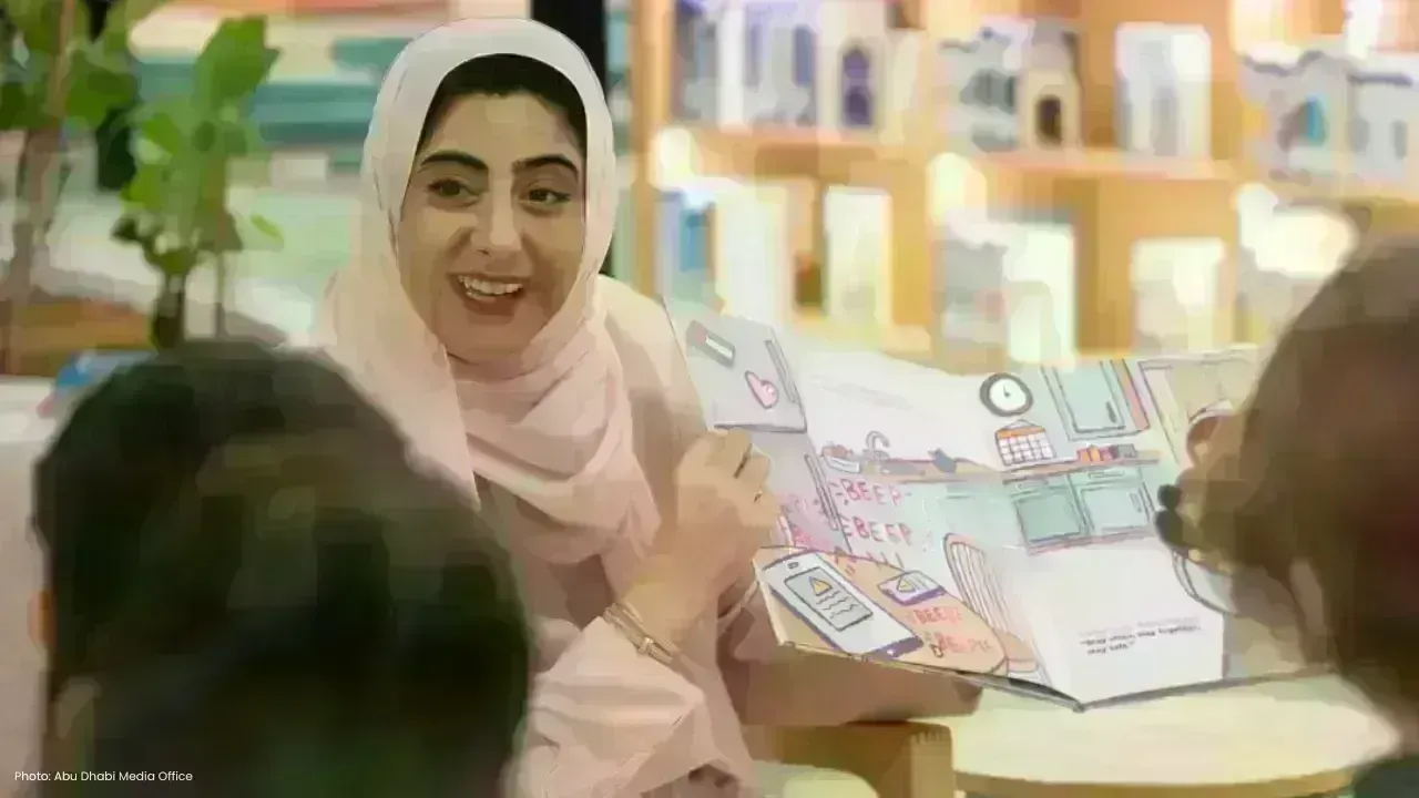 Sheikha Shamma Presents New Children's Storybook at Abu Dhabi Library