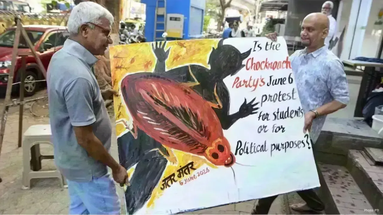 CJP Protest Draws Youth Crowd at Delhi’s Jantar Mantar