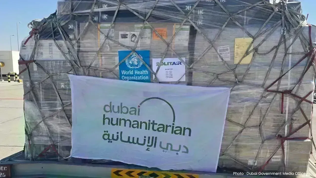 Emergency Airlift from Dubai Delivers WHO Supplies to Tackle Ebola in Congo