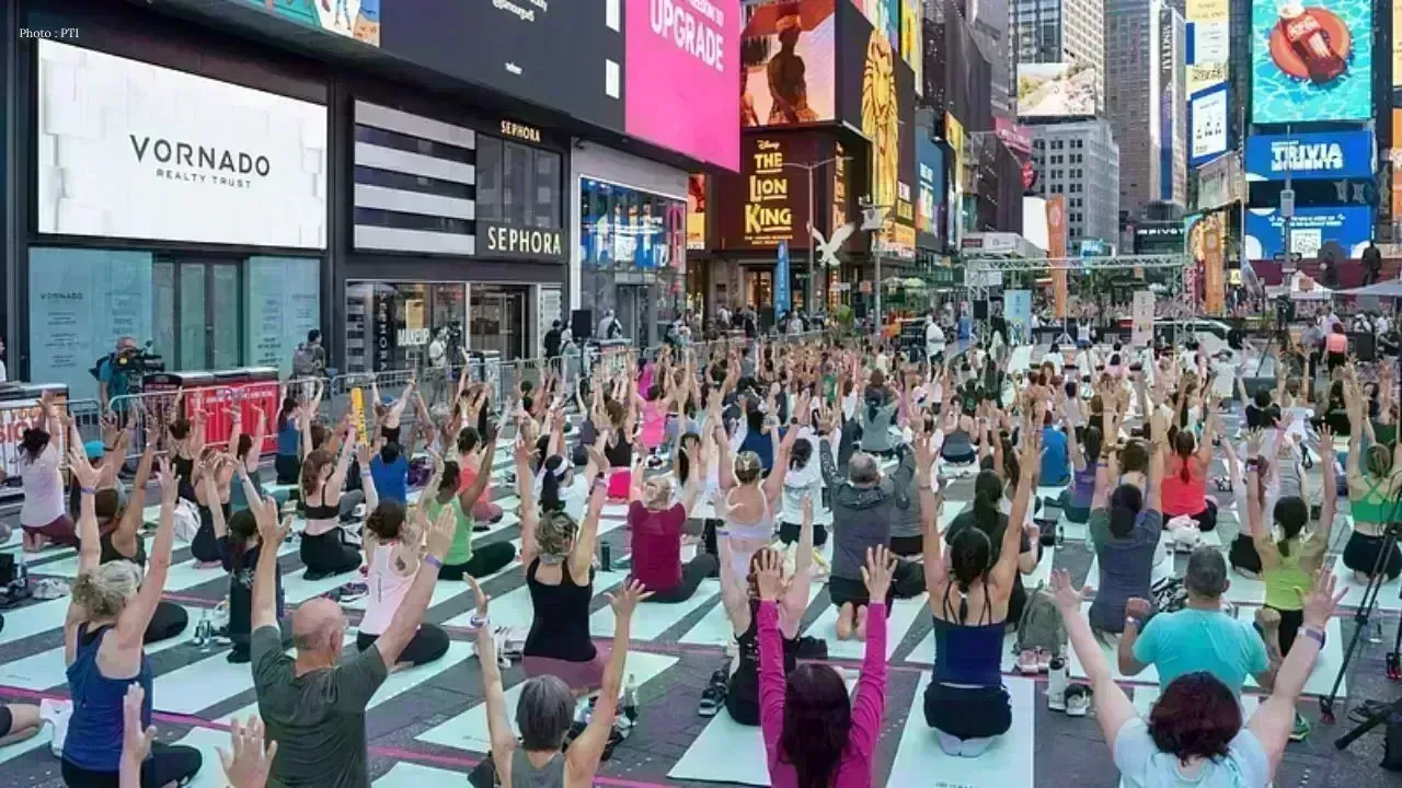 Baba Ramdev to Lead Yoga Day Celebrations in Times Square