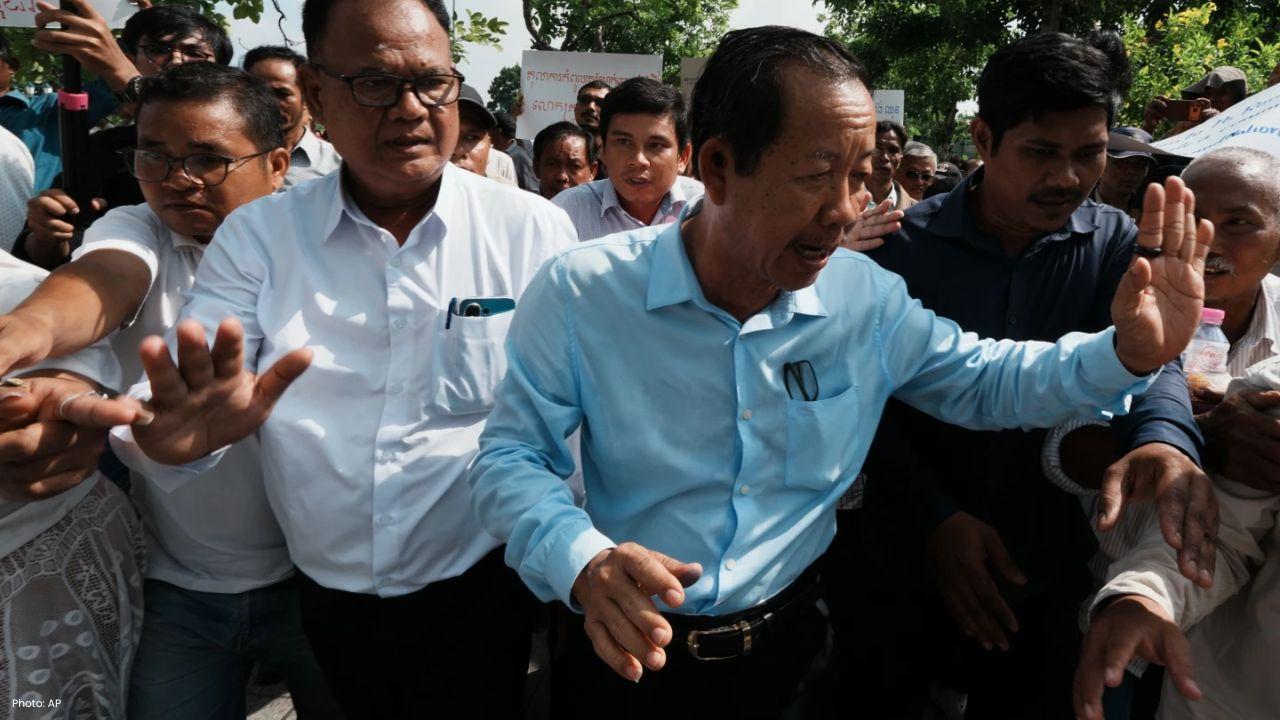Cambodia Court Upholds Conviction of Opposition Leader