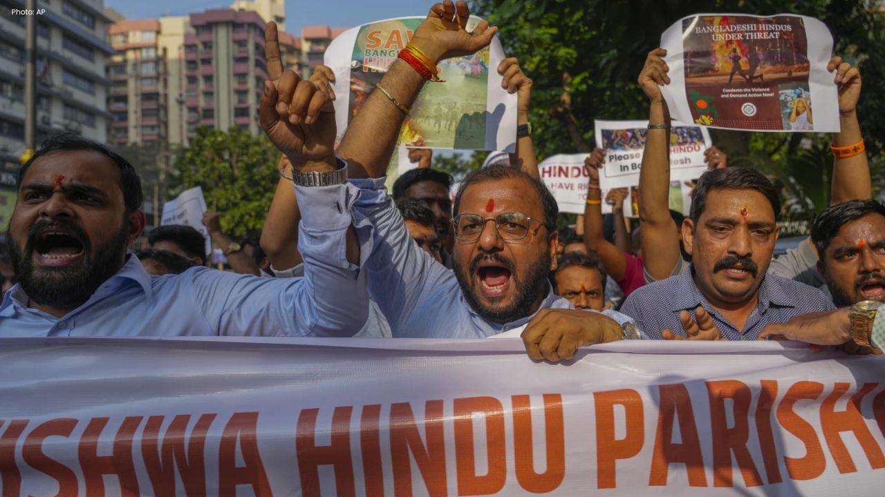 Hindus Hold Torchlight Protest Over Lord Ram Issue