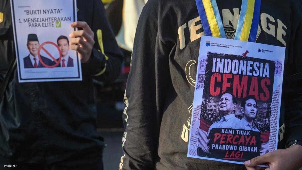 Indonesian Students Rally Against Military Role Expansion