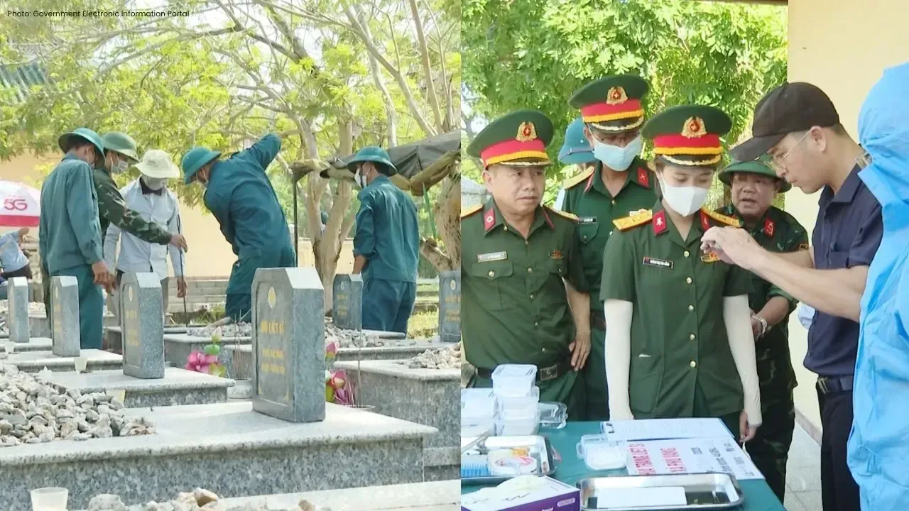 Hue Collects DNA Samples from 1,595 Martyrs' Graves