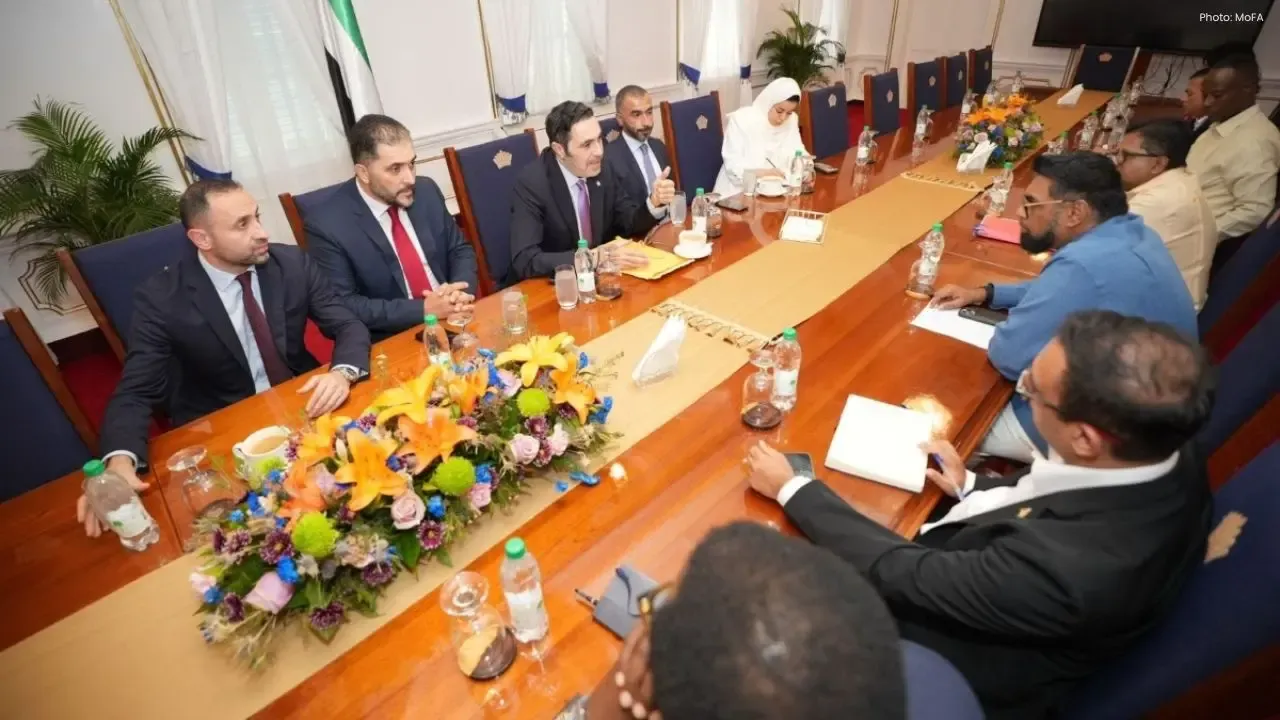 UAE Diplomat's Visit to Belize Enhances Trade Relations
