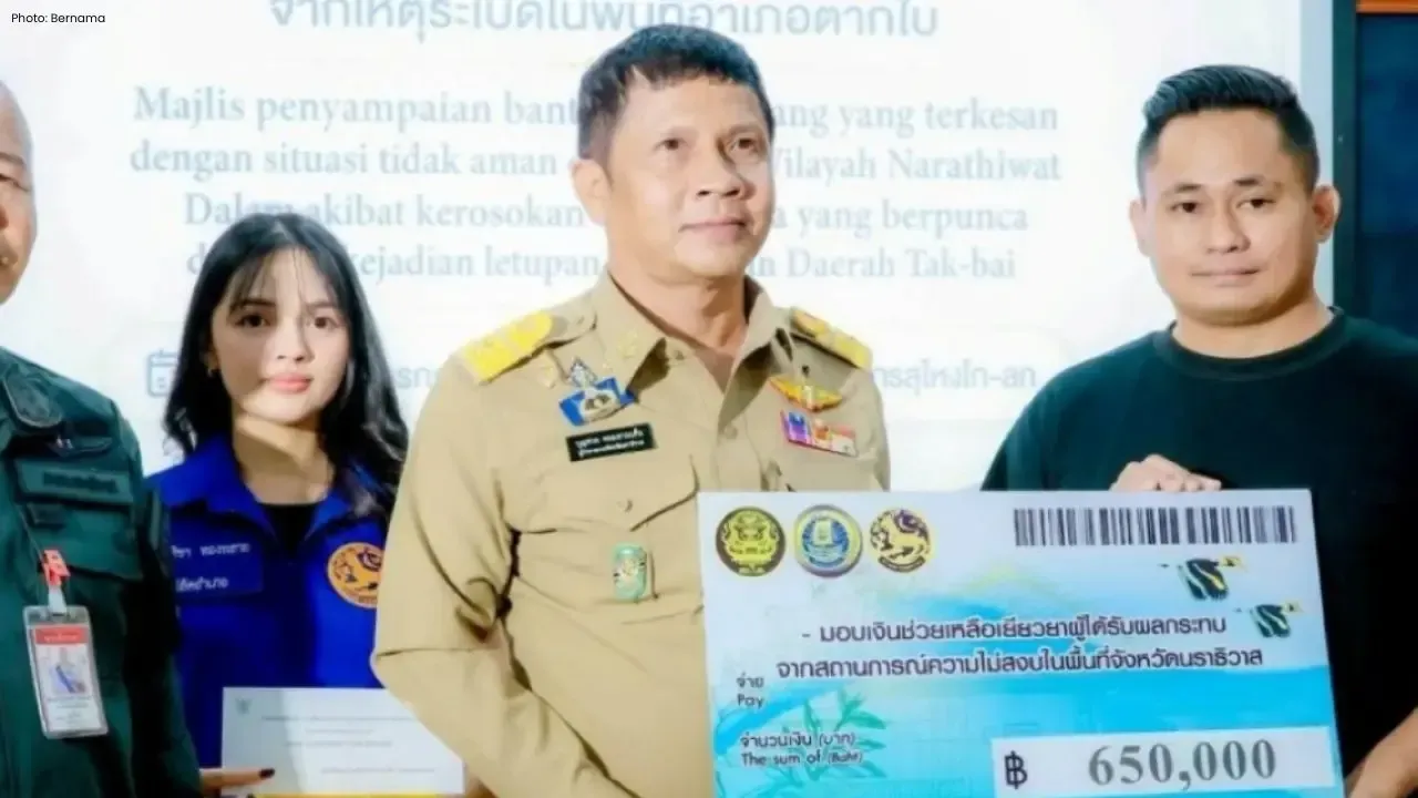 Thailand Gives RM80,000 Aid to Injured Malaysian