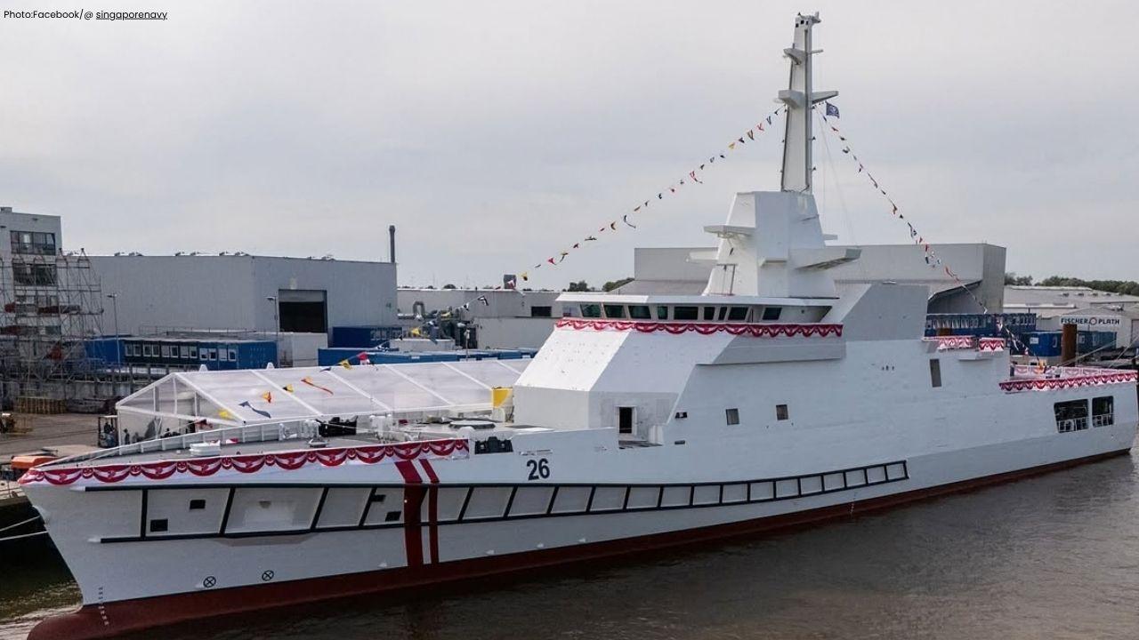 Singapore Launches First Sentinel-Class Offshore Patrol Vessel in Germany